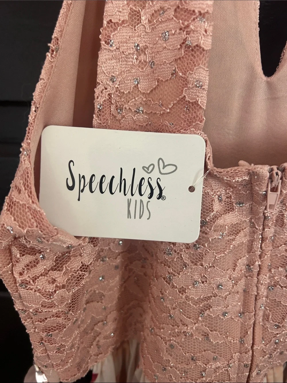Speechless pink lace